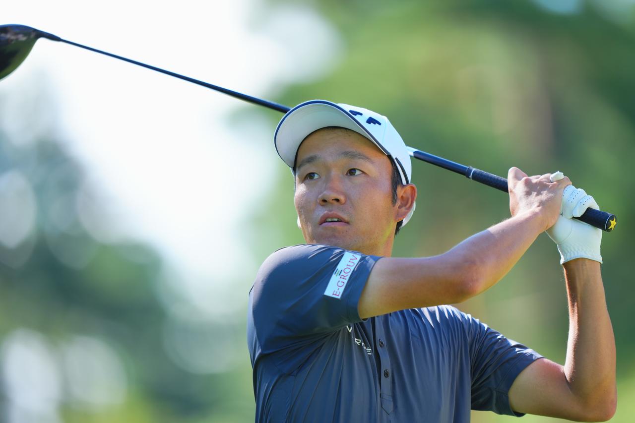 画像: ロピアフジサンケイクラシック、2日目の浅地（撮影／姉崎正）