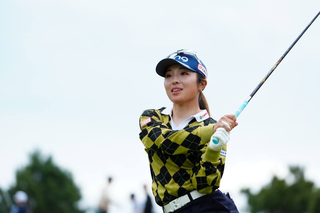 画像: 富士通レディース最終日の佐久間朱莉（撮影／岡沢裕行）