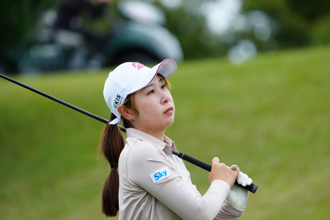 画像: 富士通レディース最終日の荒木優奈（撮影／岡沢裕行）