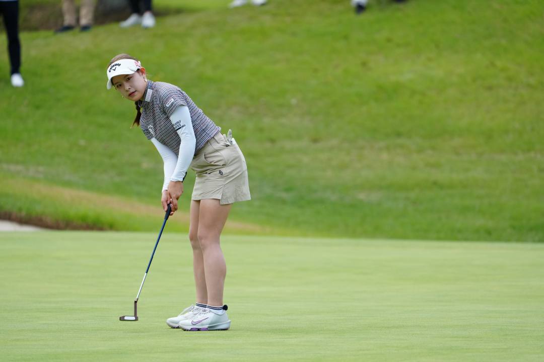 画像: 富士通レディース最終日の吉田鈴（撮影／岡沢裕行）