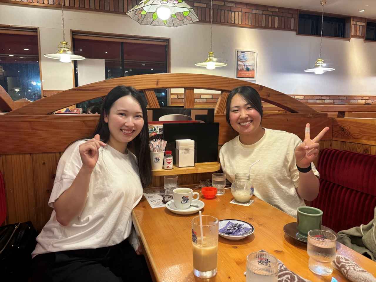 画像: 久しぶりに帰国した竹田麗央と会ったさくら。「楽しい時間を過ごすことができました」（Ph／本人提供）