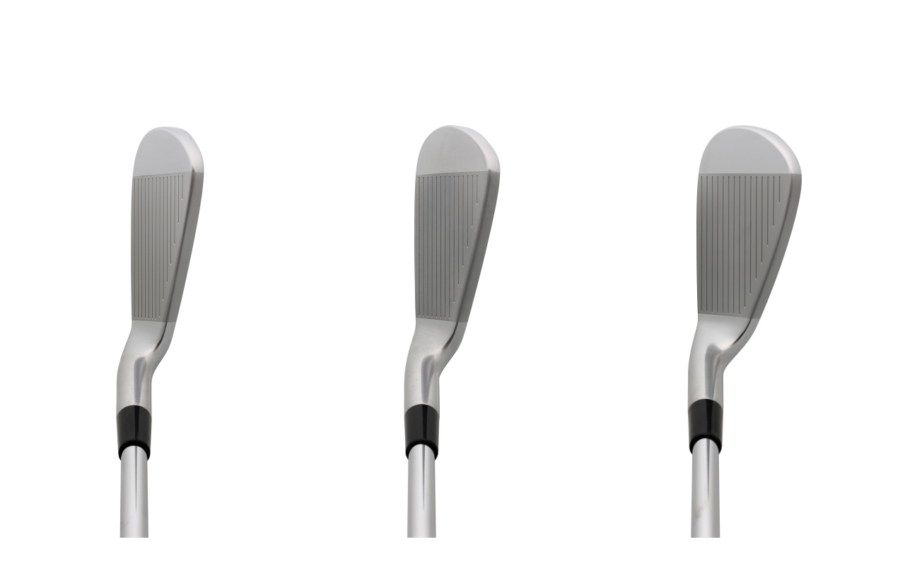 画像: 左から#5、#7、#9。グースネックになっており日本モデルのような雰囲気がある