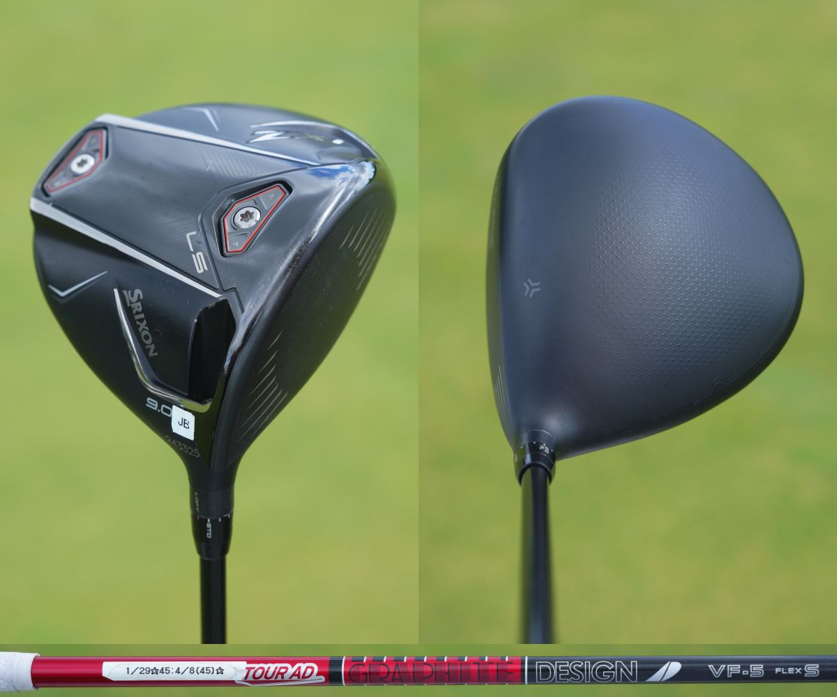 画像: 弾道の高さを抑え気味にするためにロフト9度を8.5度に。シャフトはつかまり過ぎがないツアーAD VFで50グラム台のS