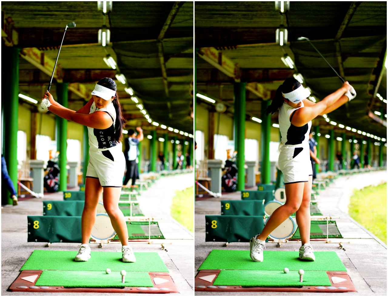 画像: フォローでピタッと止める