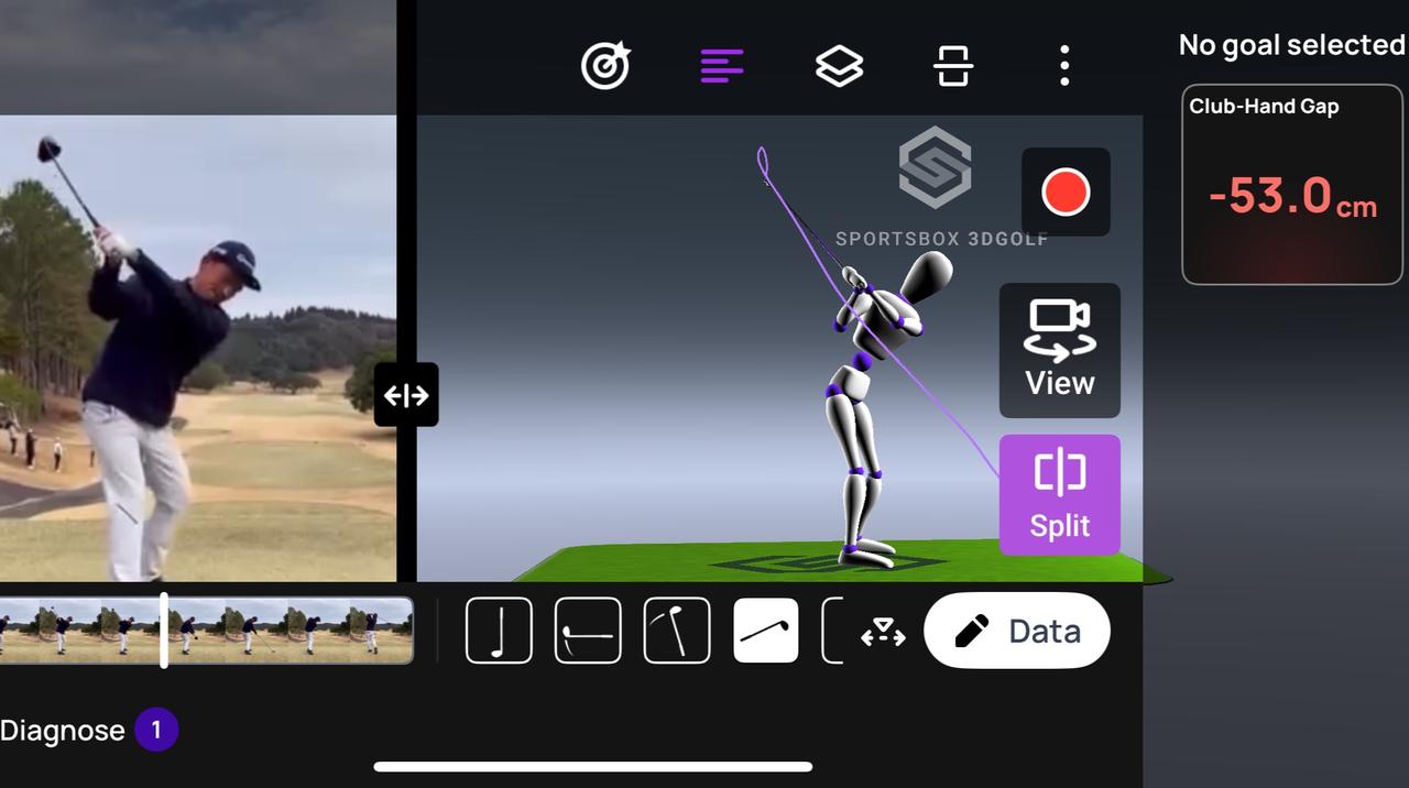 画像: 画像②トップ/両手よりクラブが左側にあるレイドオフのトップ
