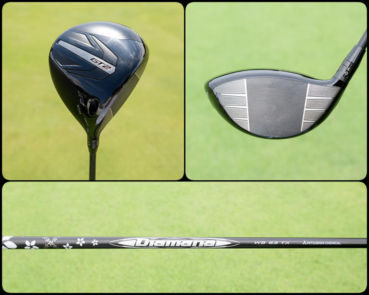 画像: アダム・スコットの使用ドライバー。タイトリスト「GT２(10度)」×三菱「Diamana WB 63TX」