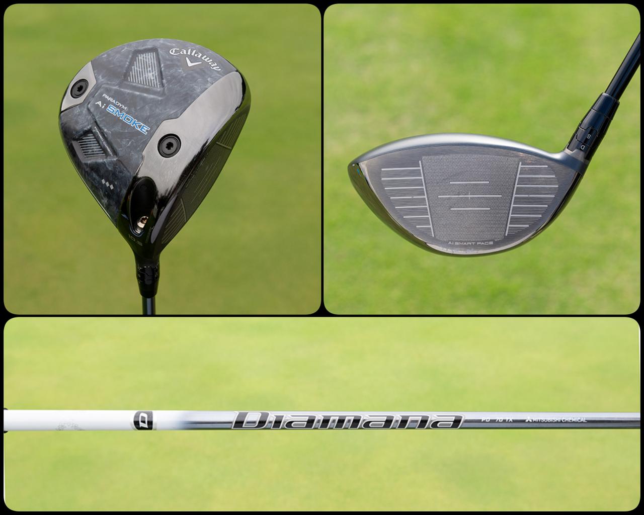画像: ザンダー・シャウフェレの使用ドライバー。キャロウェイ「Ai SMOKE♦♦♦(10.5度)」×三菱「Diamana PD 70TX」