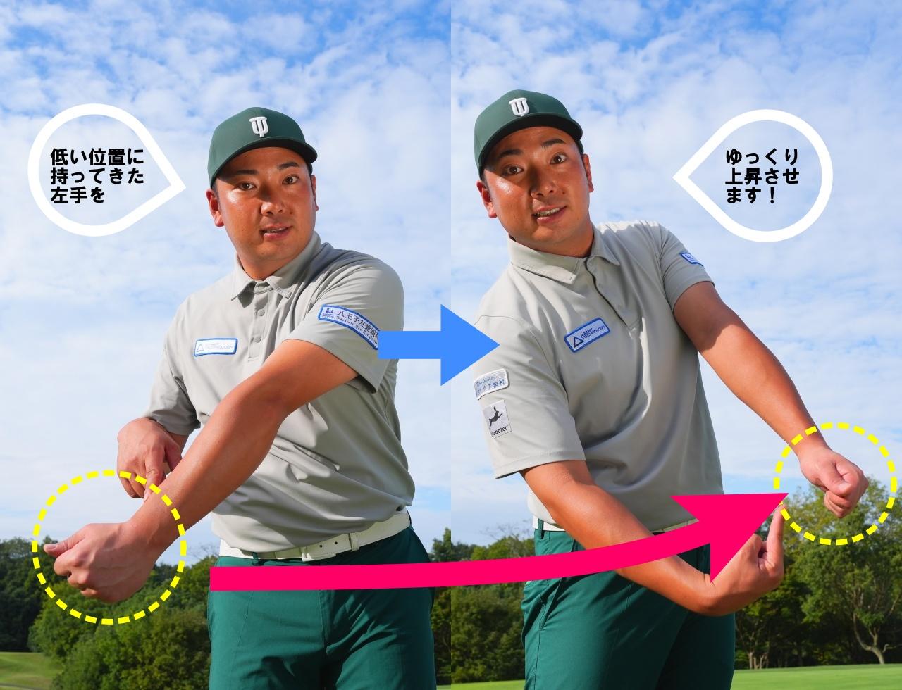 画像: 飛行機が離陸するようにゆっくり上昇させよう