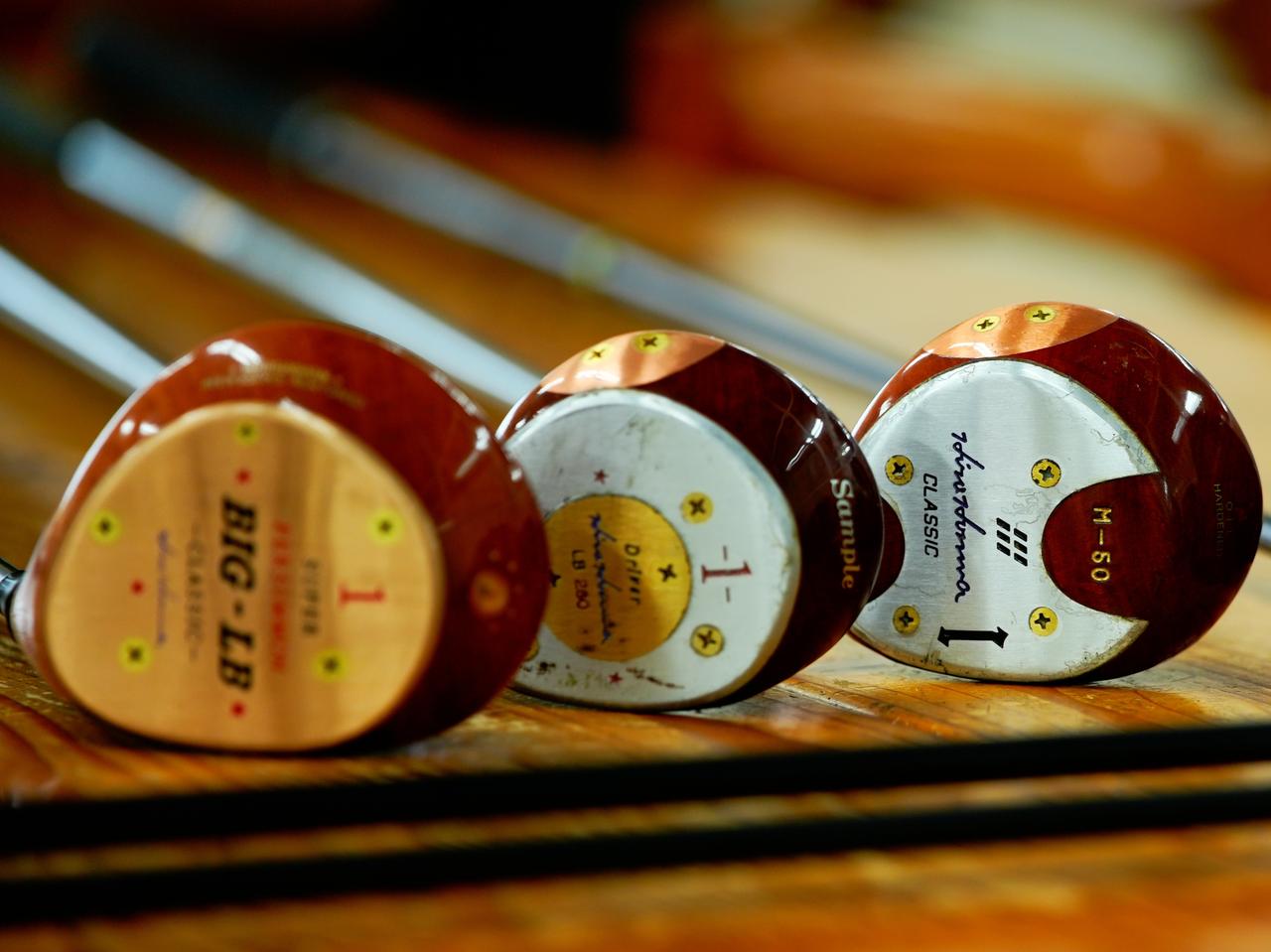 画像: 多くのゴルファーの憧れだったHONMAのパーシモン。その形状の美しさは今も受け継がれている