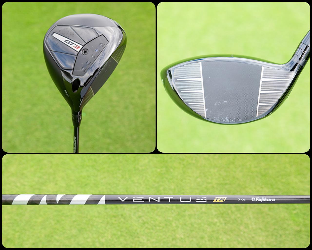 画像: ビリー・ホーシェルのドライバー。タイトリスト「GT3（9度）」×フジクラ「VENTUS TR BLACK 7X」