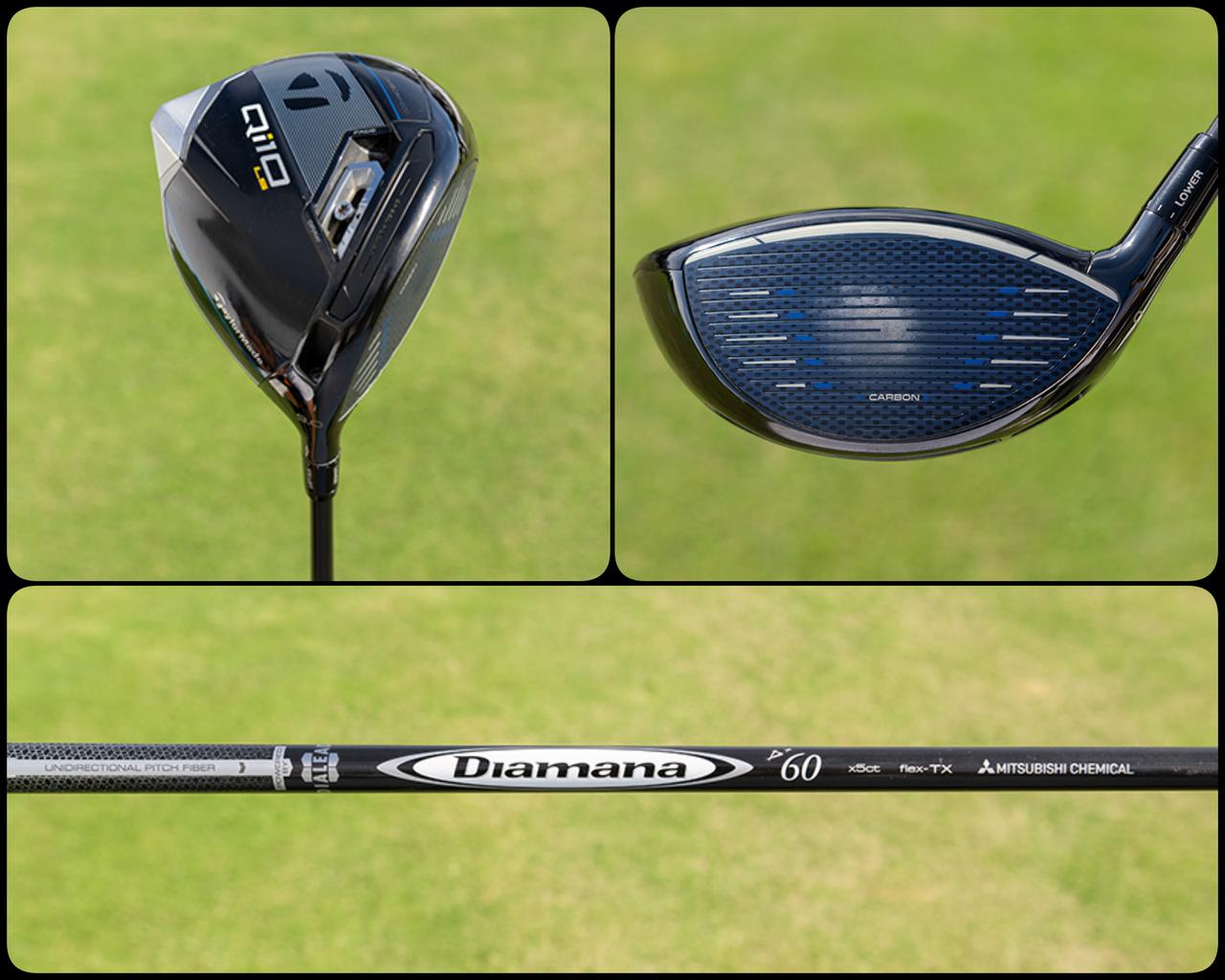 画像: コリン・モリカワのドライバー。テーラーメイド「Qi10 LS（9度）」×三菱「Diamana D-LIMITED60TX」
