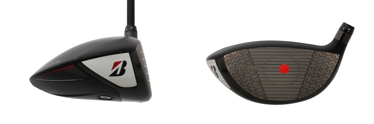 画像: コンパクトなヘッド形状でレベルにスウィングしやすい