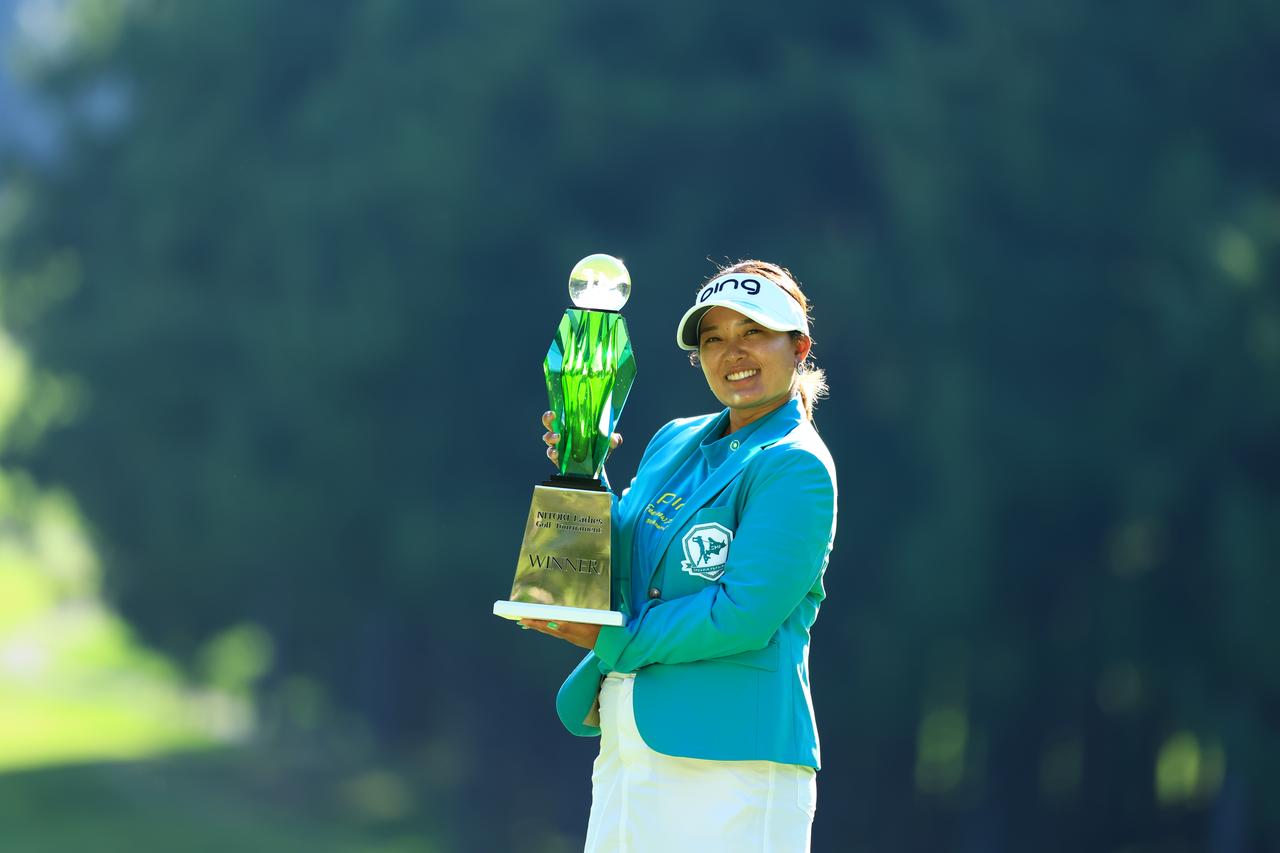 画像: ニトリレディス優勝時の鈴木愛（撮影／大澤進二）