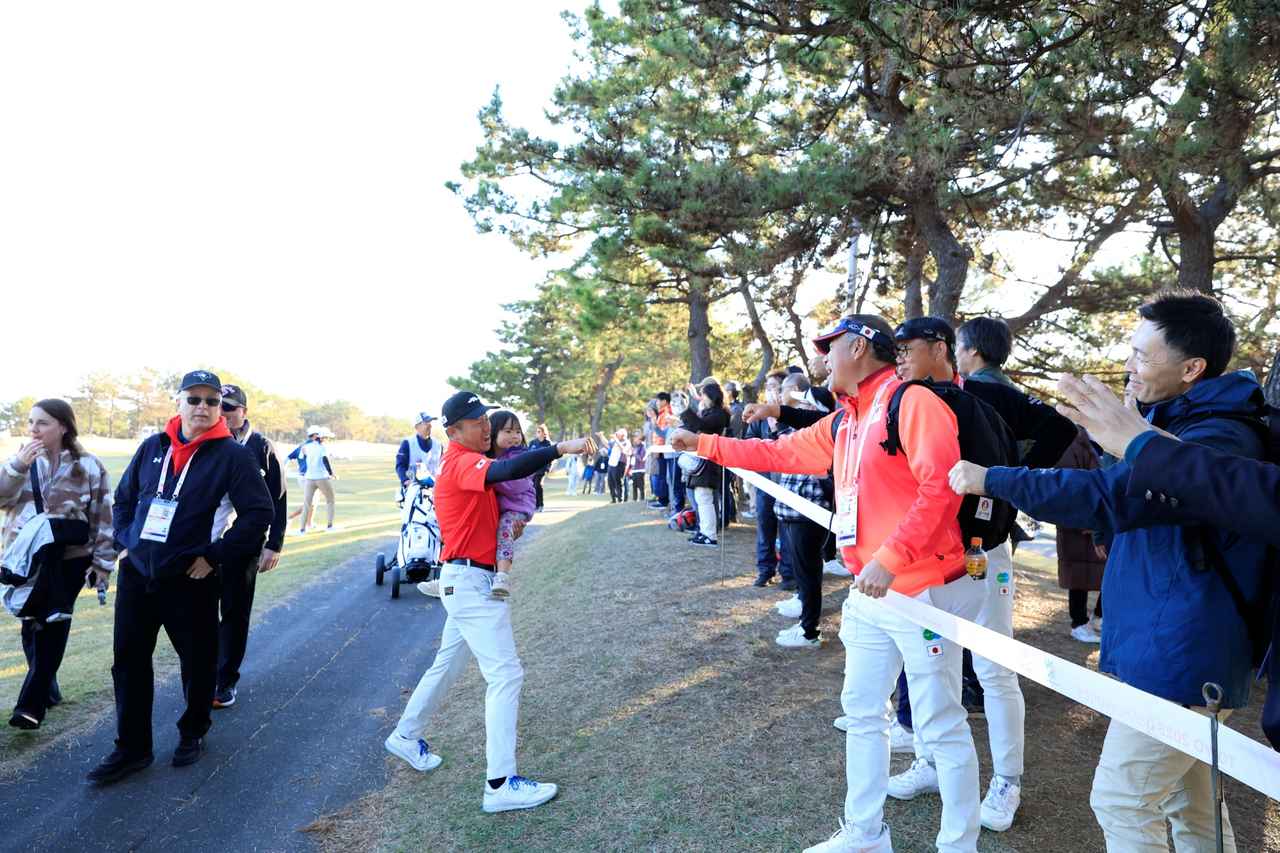 画像 : 常に笑顔でプレーしていた前島③