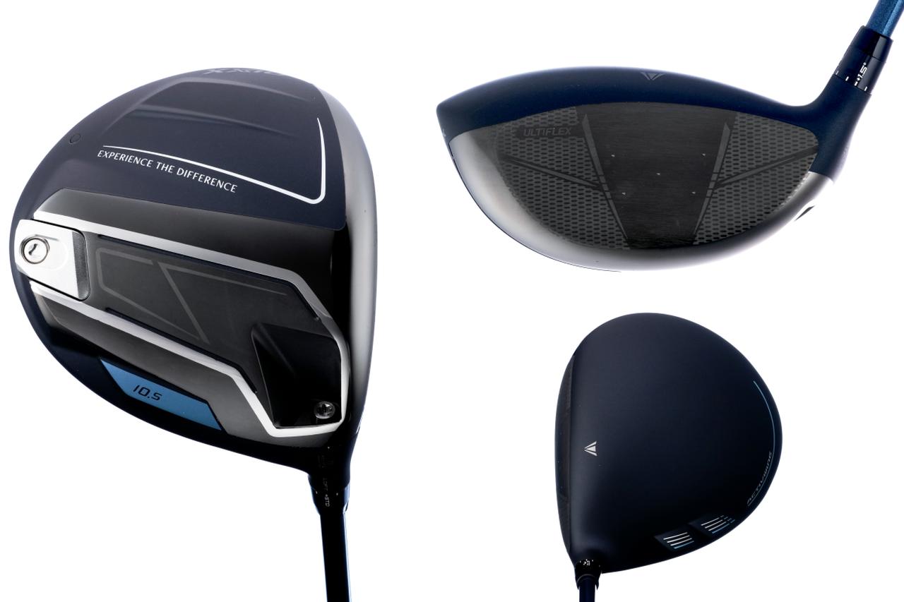 画像: 「ゼクシオ14＋のクラウンはマット仕上げ、フェース向きはほぼスクエアでやや逃げ顔。フェース面は黒く締まって見えてアスリートモデルっぽい雰囲気。ゼクシオ14とかなり違います」