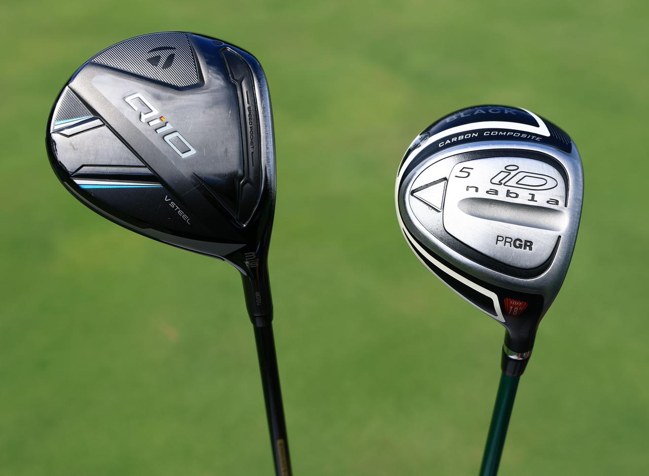 画像: 3WはM4を長く使っていたが、現在はQi10。5Wは2014年から今年で使用12年目のプロギアiDナブラ ブラック。球筋の打ち分けや状況に応じた使い方ができる