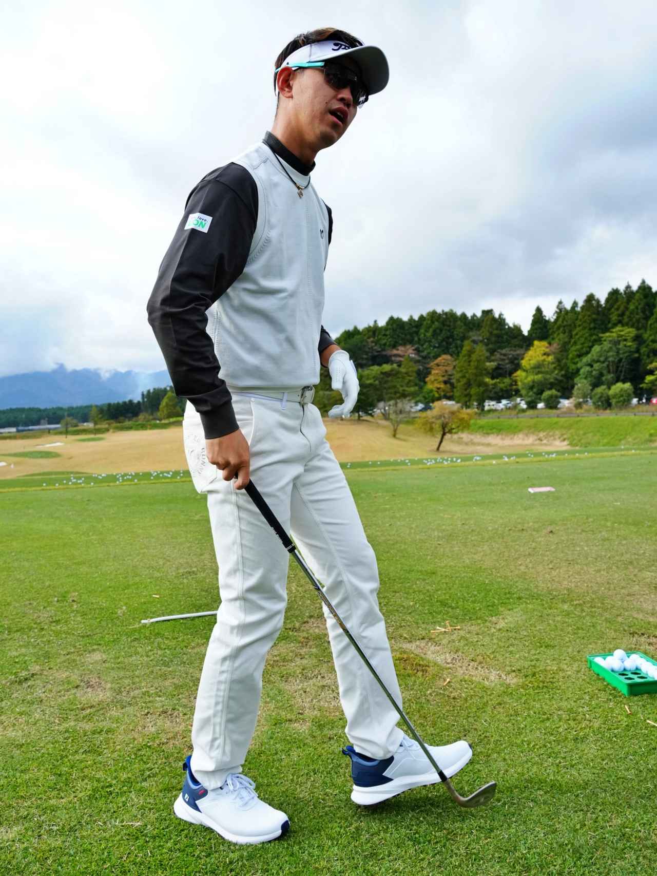 画像 : 「足が動かしやすい感じがする」阿久津未来也