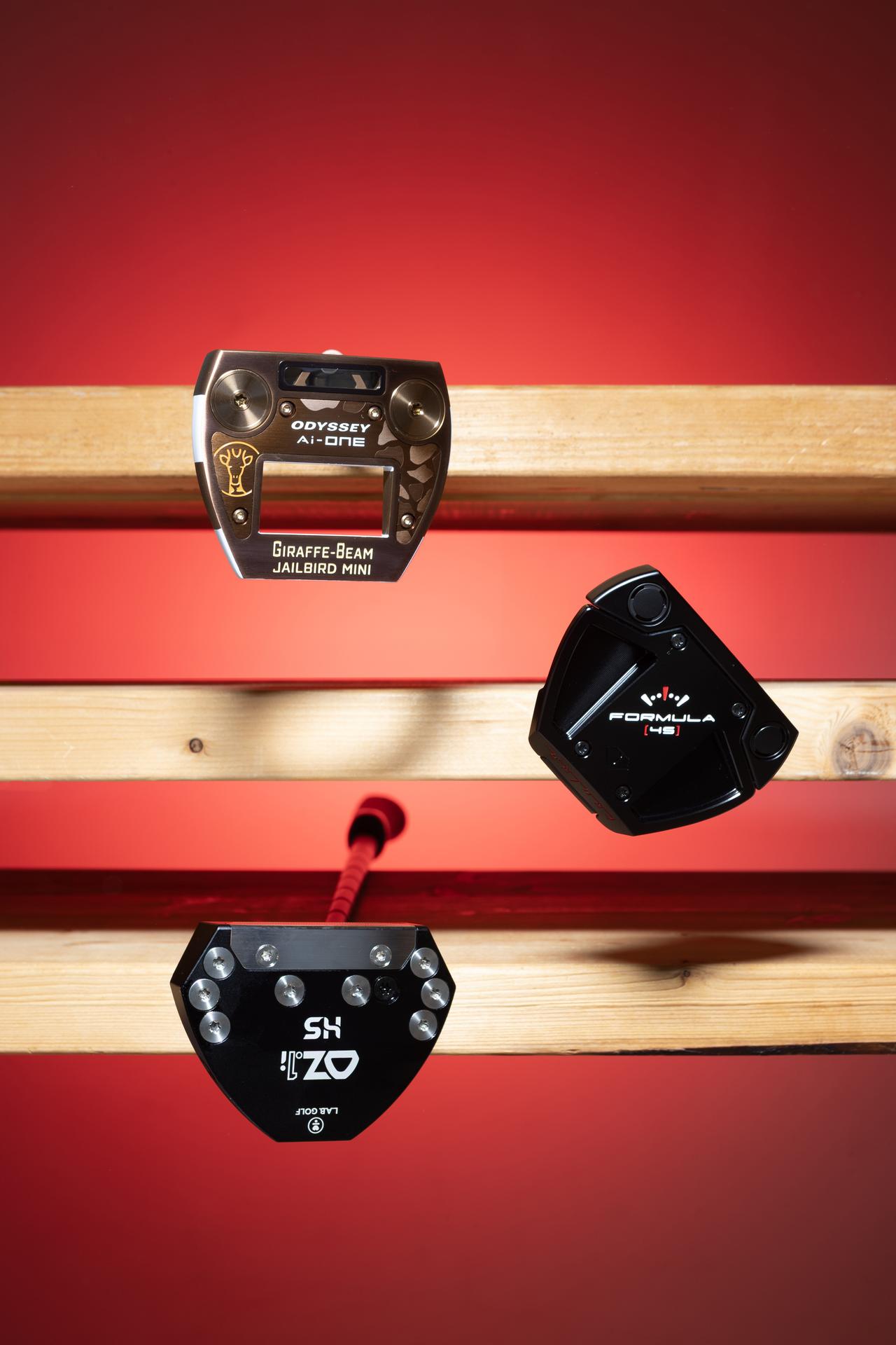 画像: 上から順に 【4】　オデッセイ「Ai-ONE GIRAFFE-　BEAM JAILBIRD MINI」 【5】　TOULON GOLF「フォーミュラ45S」 【6】　L.A.B.GOLF「OZ.1i HS」