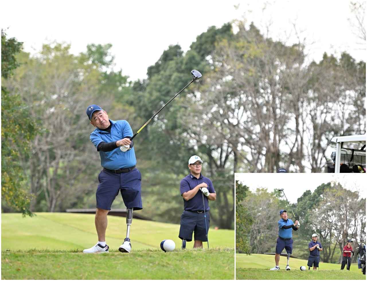 画像: 「体が痛みます」と言いながら、全力でプレーする古田さん。鍛え上げた技術は健在だ