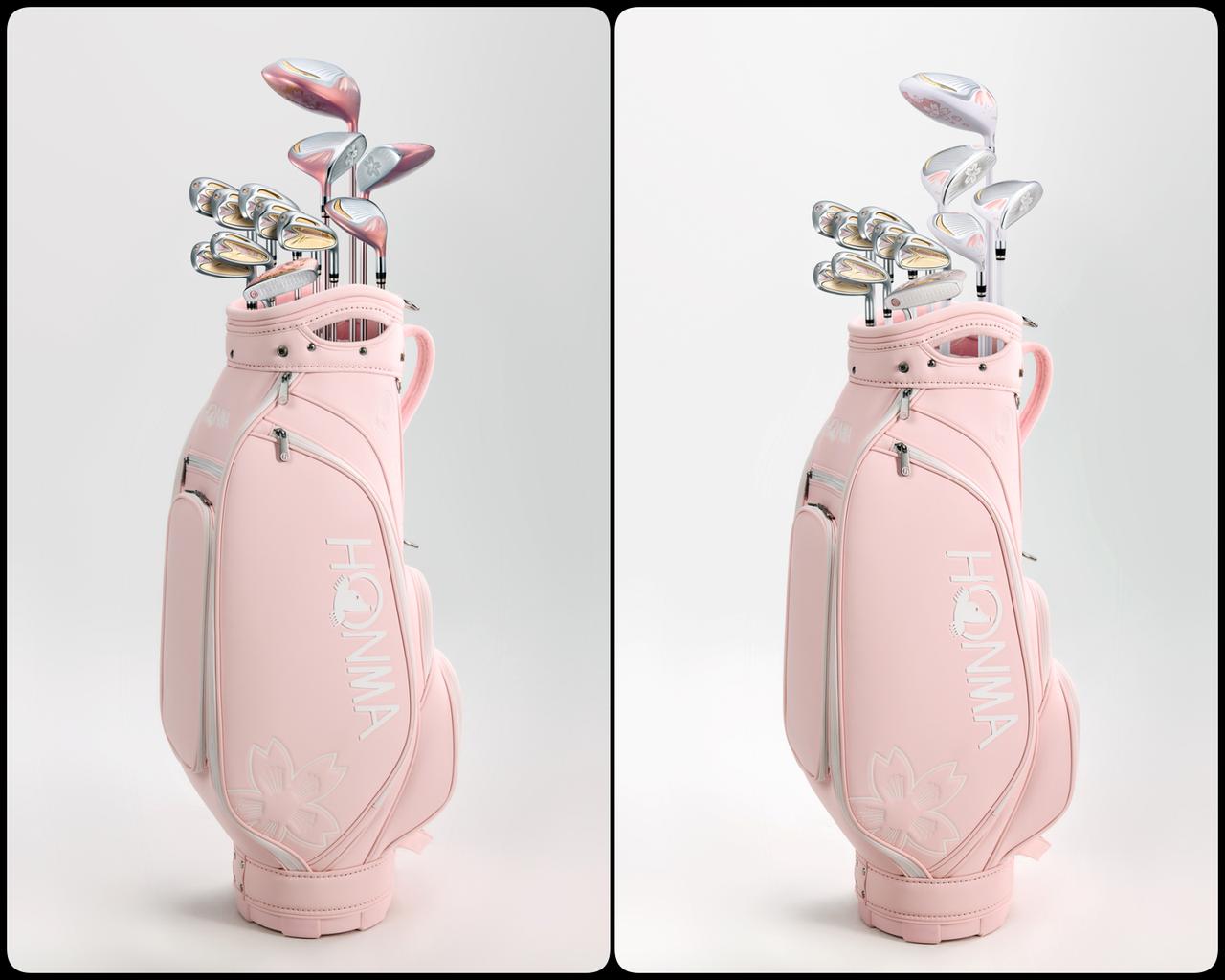 画像: 可愛くて華やかなピンク（左）と洗練された美しさが魅力の白（右）の2色展開で用意。白は展開店舗限定で発売する