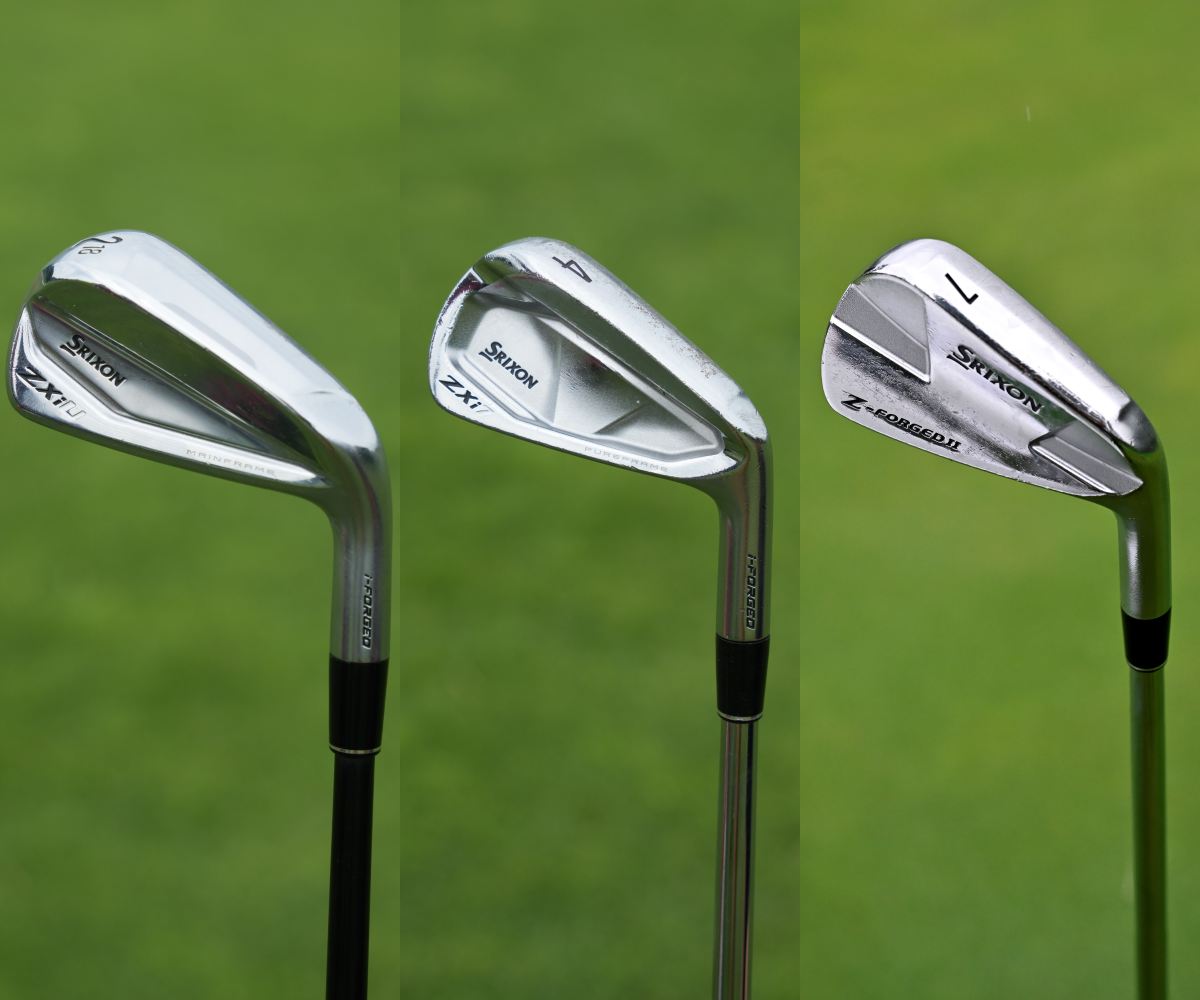 画像: 2UがZXiU、4IがZXi7、5I~PWがZ-FORGEDⅡ。アイアンをコンボで揃えている