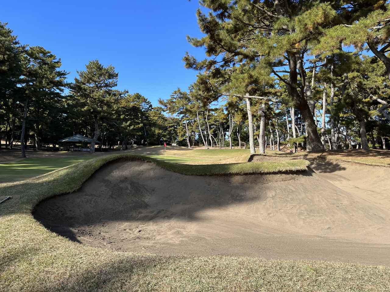 画像: 大洗GCのバンカー