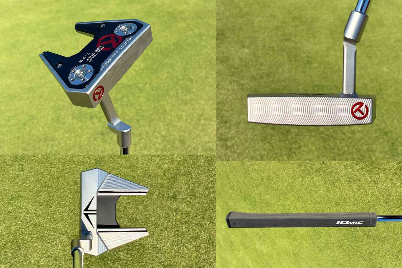 画像: 穴井詩が今週から投入したスコッティ・キャメロン「ファントムT-7.2」