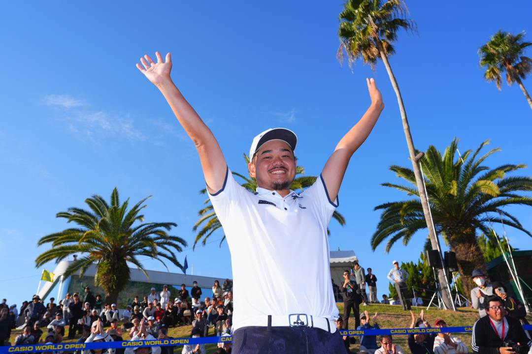 画像: カシオワールドオープン優勝時の大岩龍一(撮影/姉崎正)