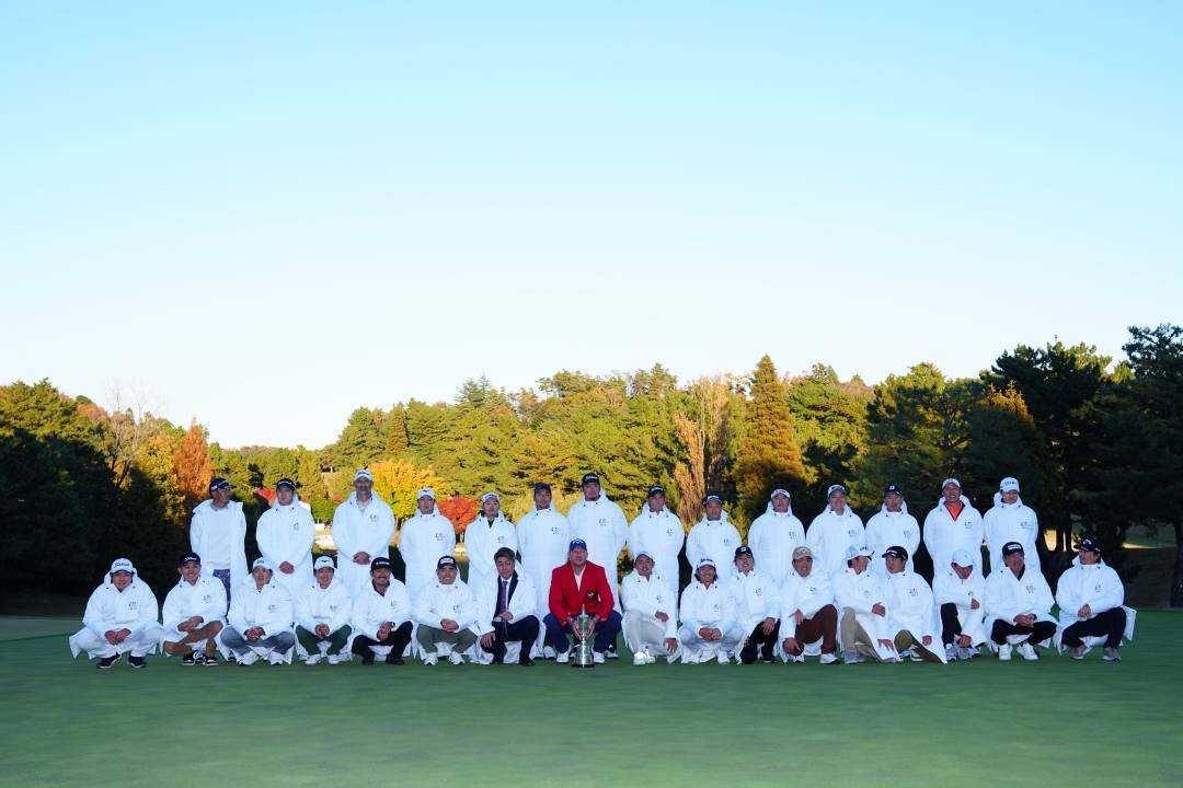 画像: 「第61回ゴルフ日本シリーズJTカップ」の様子