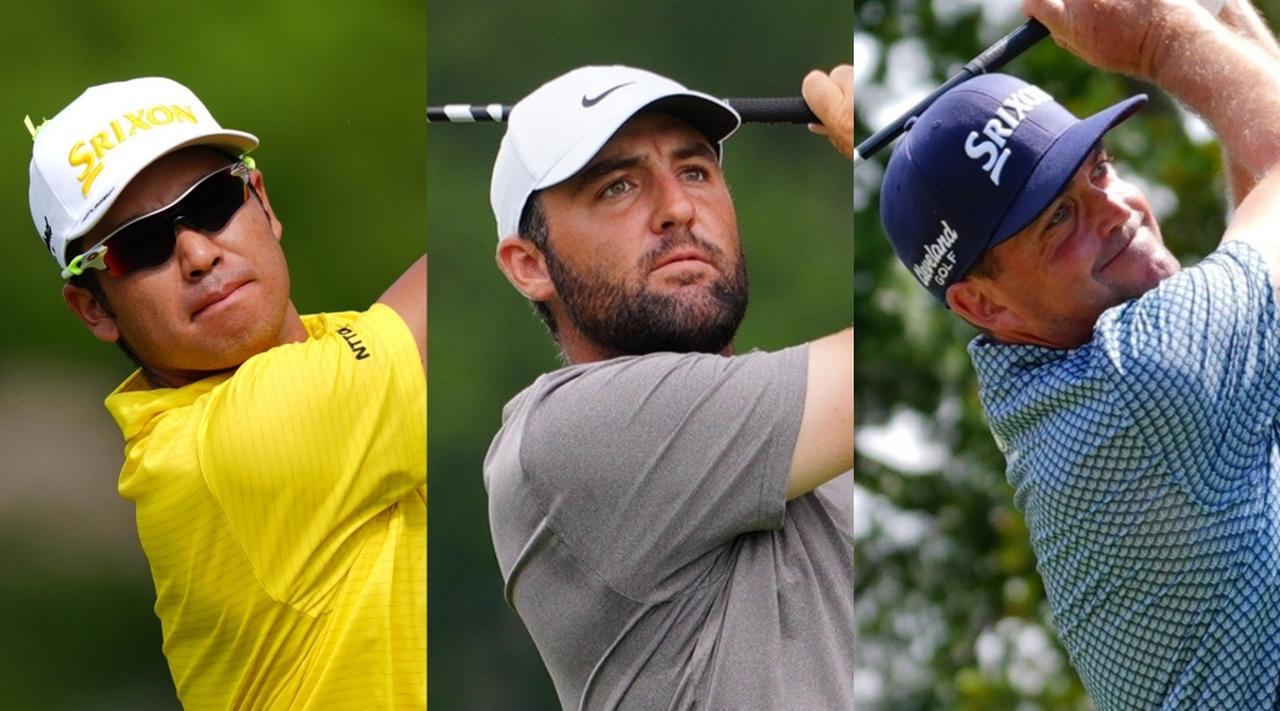 画像: 杉澤キャディが注目選手に挙げたのは松山英樹（左）、スコッティ・シェフラー（中）、キーガン・ブラッドリー（右）の3名（撮影/岩本芳弘）