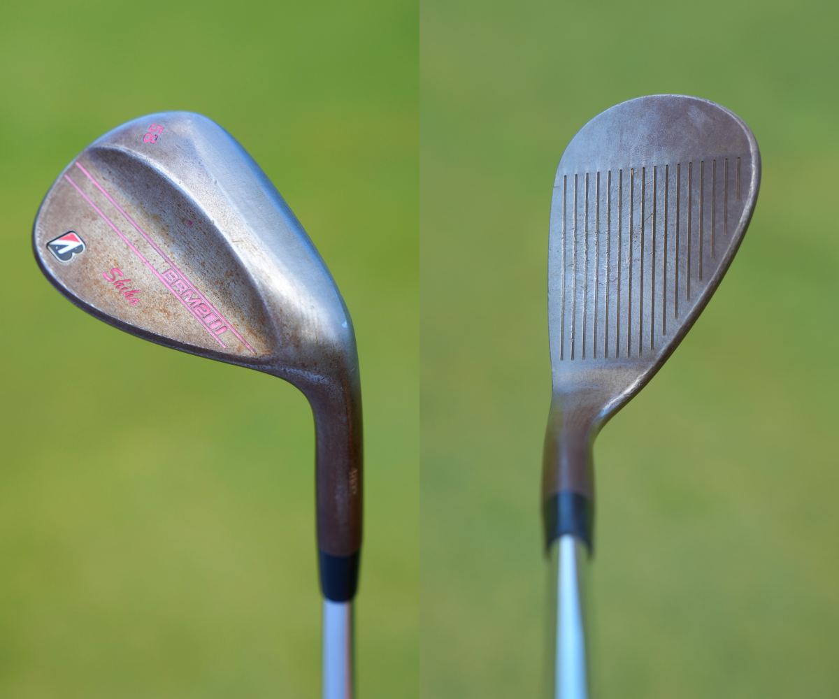 画像: 構えたときの顔とスピン性能を評価して使用。積極的にピンを攻めていくスタイルをこのウェッジがアシストしている