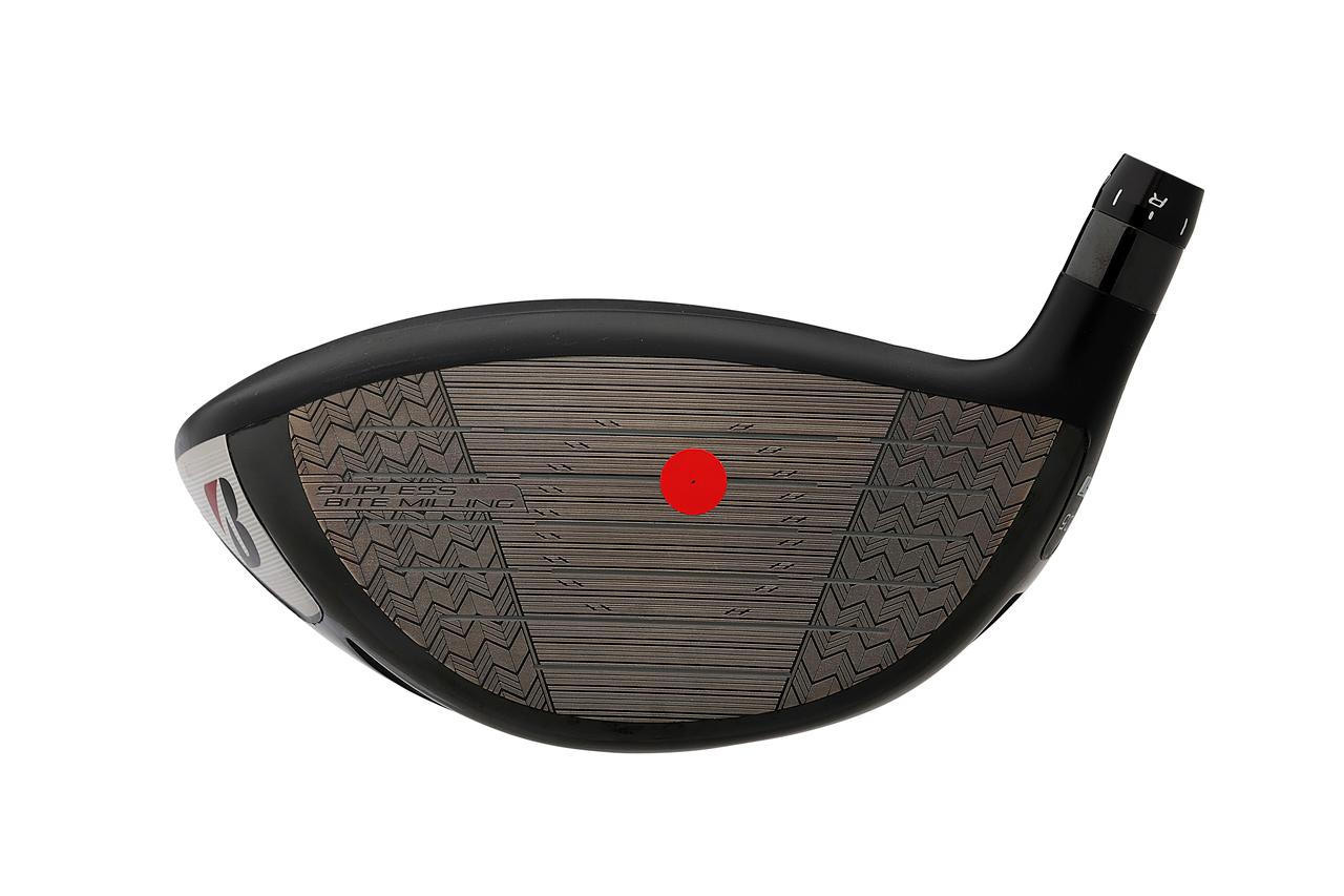 画像: ヒール寄りの重心位置のドローバイアスヘッド