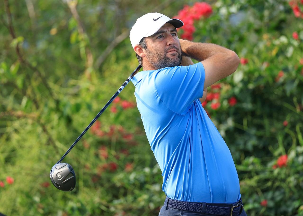 画像: スコッティ・シェフラーがテーラーメイドの次期モデル「Qi4D」ドライバーを実戦投入する予定(PHOTO/Getty Images)