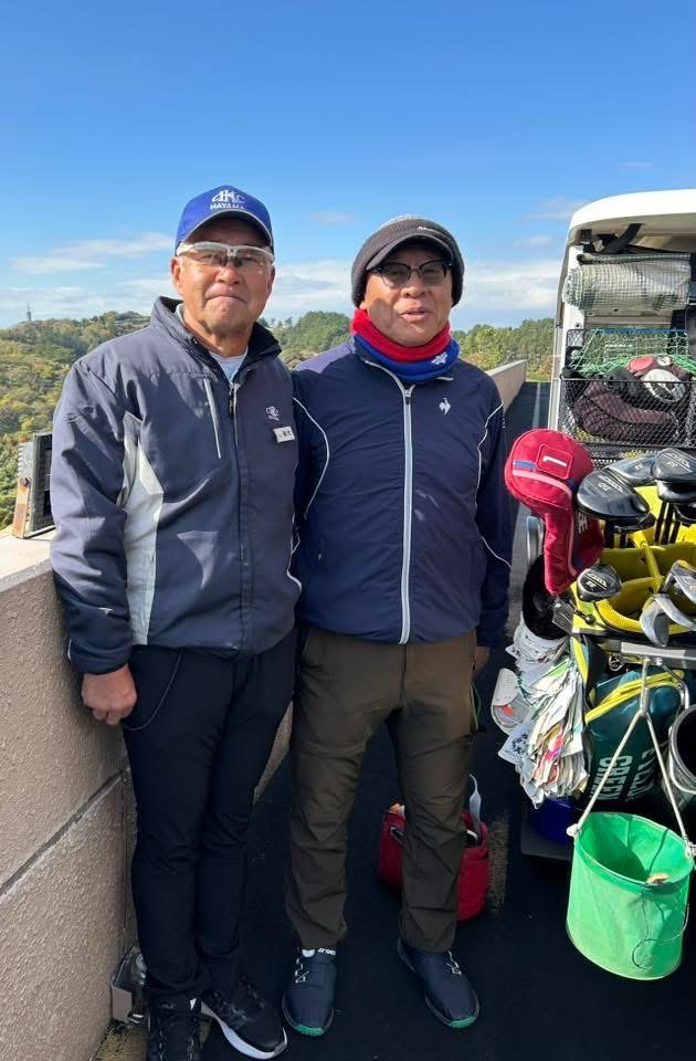 画像: 太平洋御殿場ウェストでご一緒した菊池さんが、葉山国際カンツリー倶楽部に勤務されているとは驚きの再開です