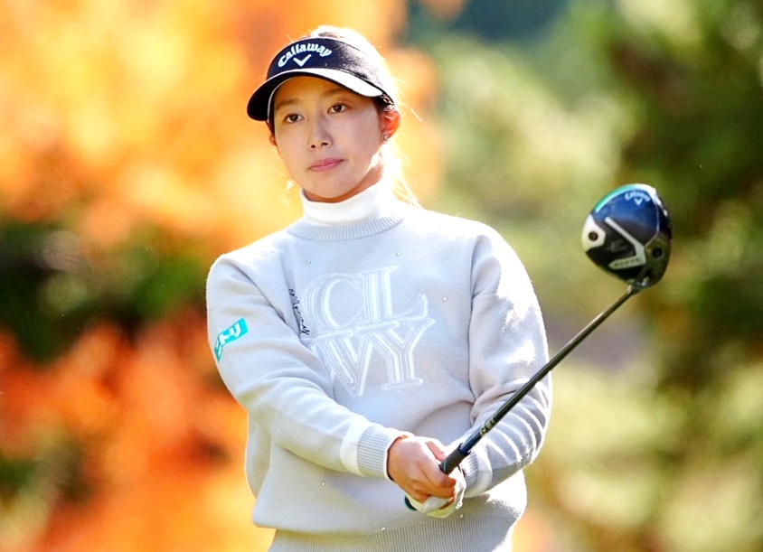 画像: 11位タイに順位を上げた六車日那乃(撮影/岡沢裕行)