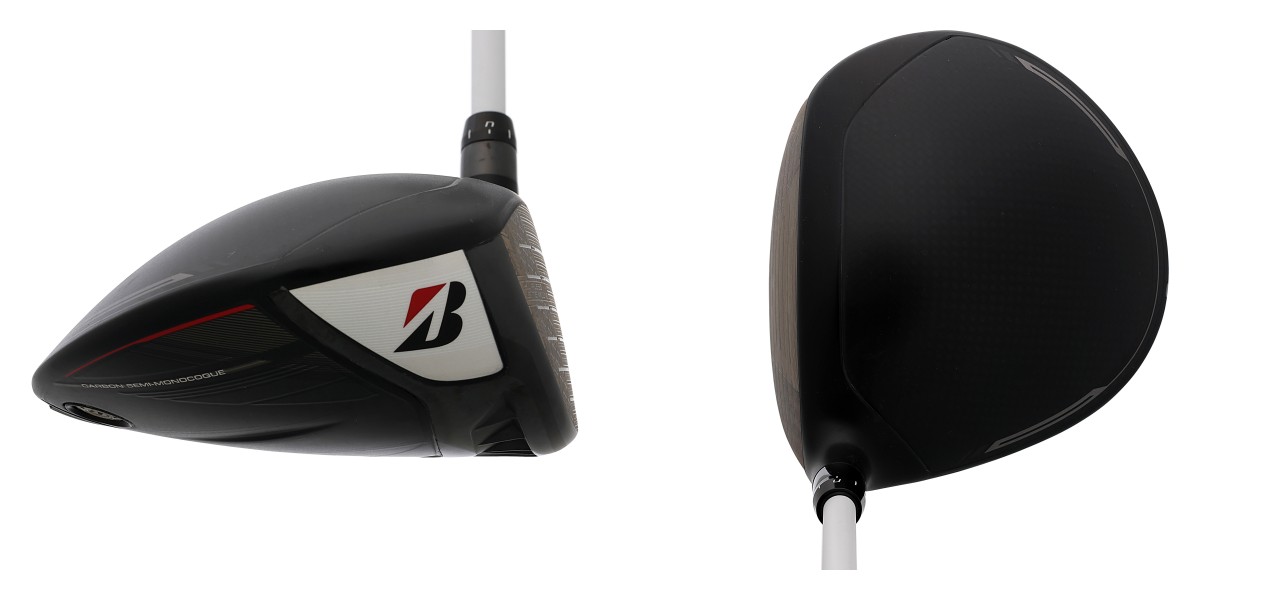 画像: ヘッドの後方が低い形状でアッパーで振り抜きやすいイメージが湧く