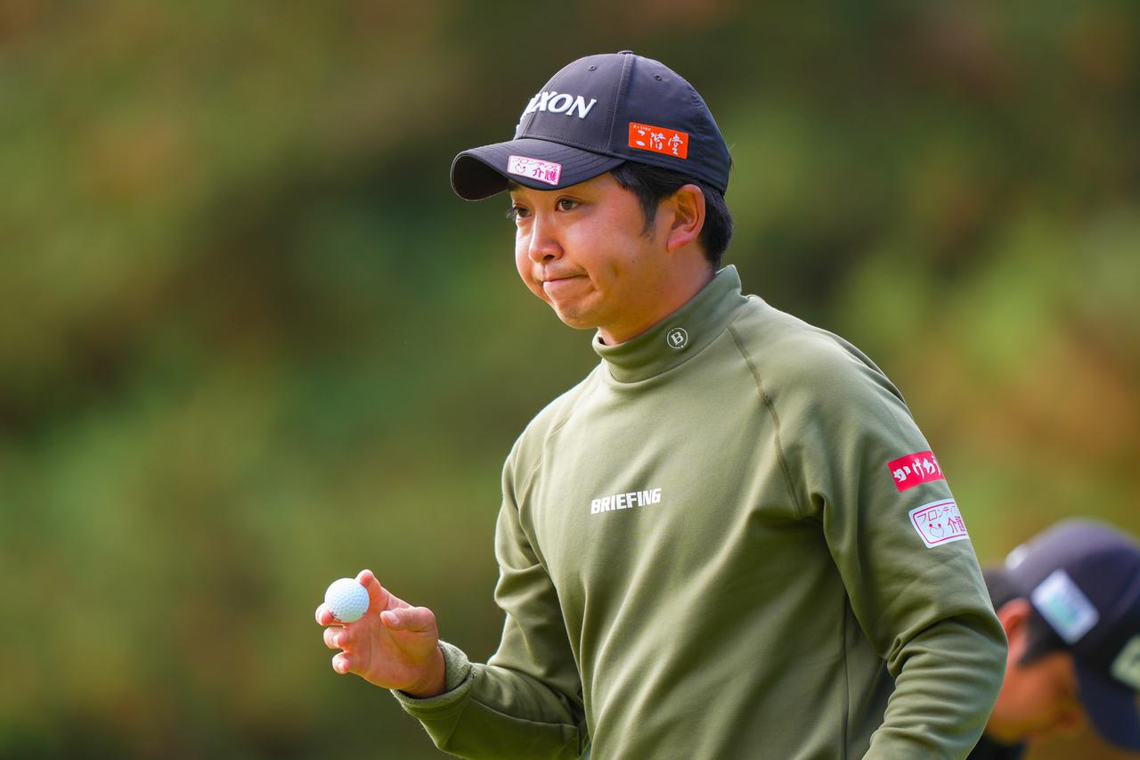 画像: 今大会の平均パットは「1.6667」で吉田に次ぎ2位の小木曽喬