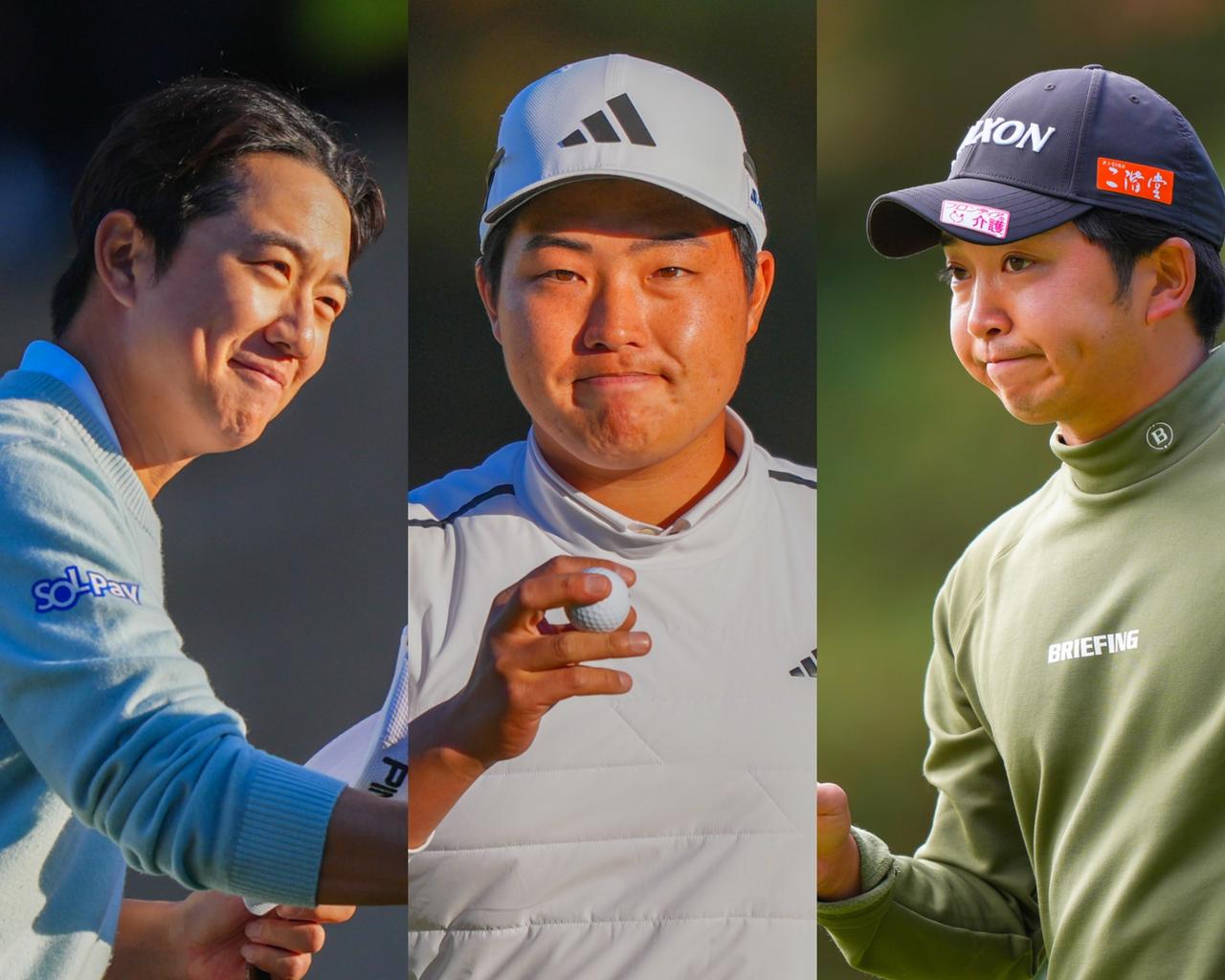 画像: 左から宋永漢、吉田泰基、小木曽喬