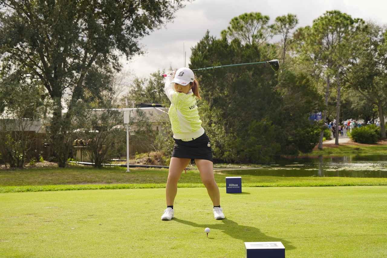 画像 : 23番目の画像 - 古江彩佳　ドライバー正面連続写真 - みんなのゴルフダイジェスト