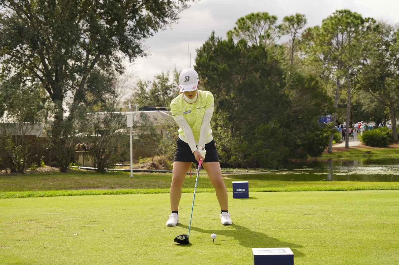 画像 : 5番目の画像 - 古江彩佳　ドライバー正面連続写真 - みんなのゴルフダイジェスト