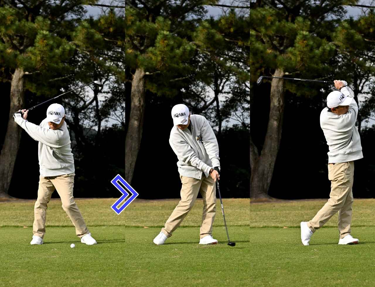 画像: ヘッドが跳ねにくい