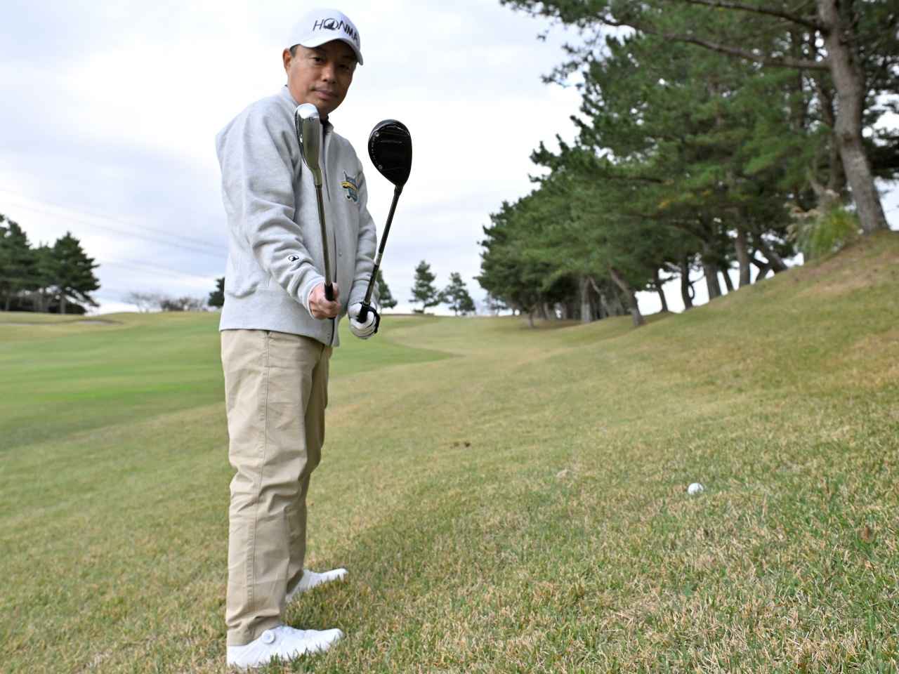 画像: 傾斜が強い場合は迷わずUTかアイアンで打とう