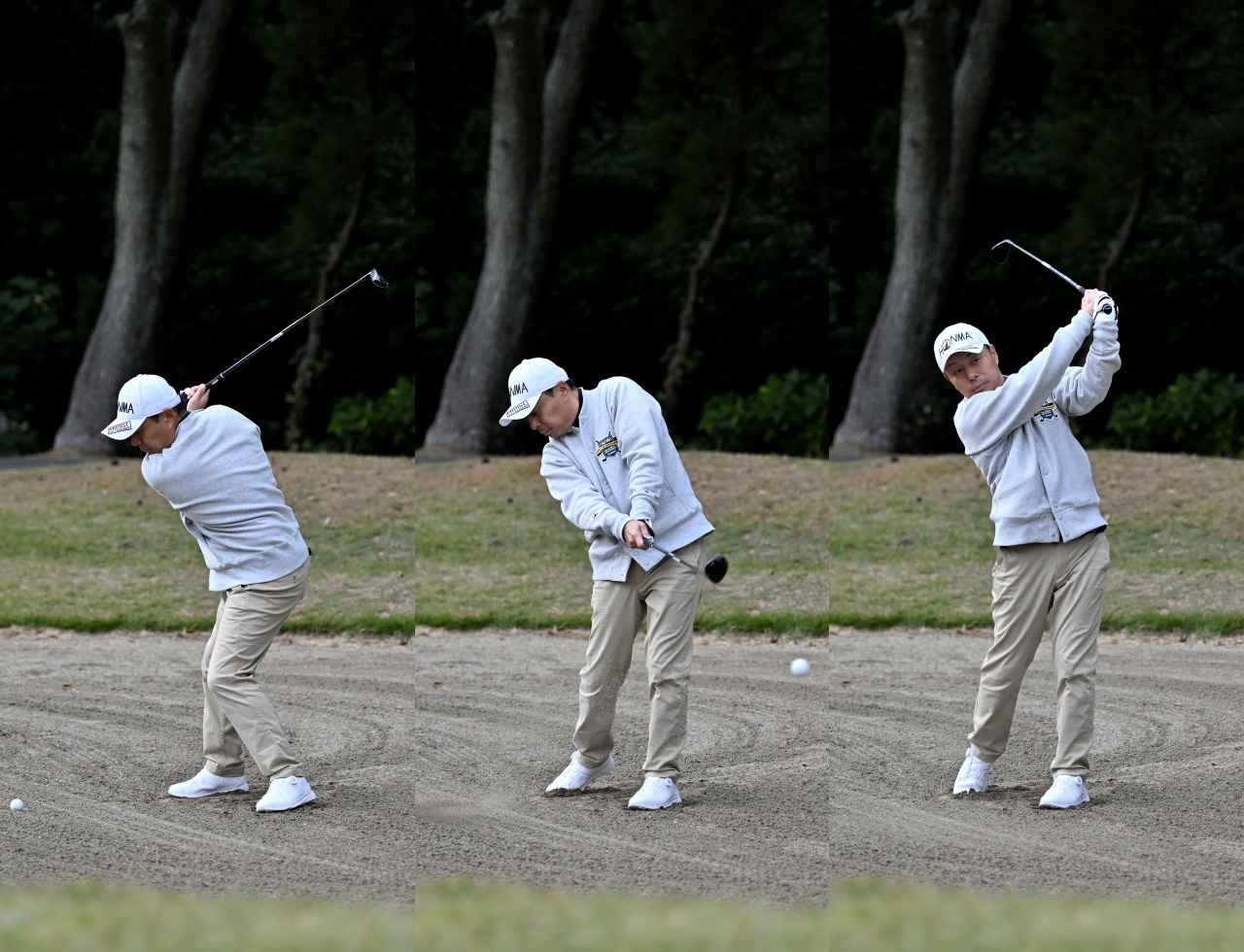 画像: フェアウェイバンカーでも使える