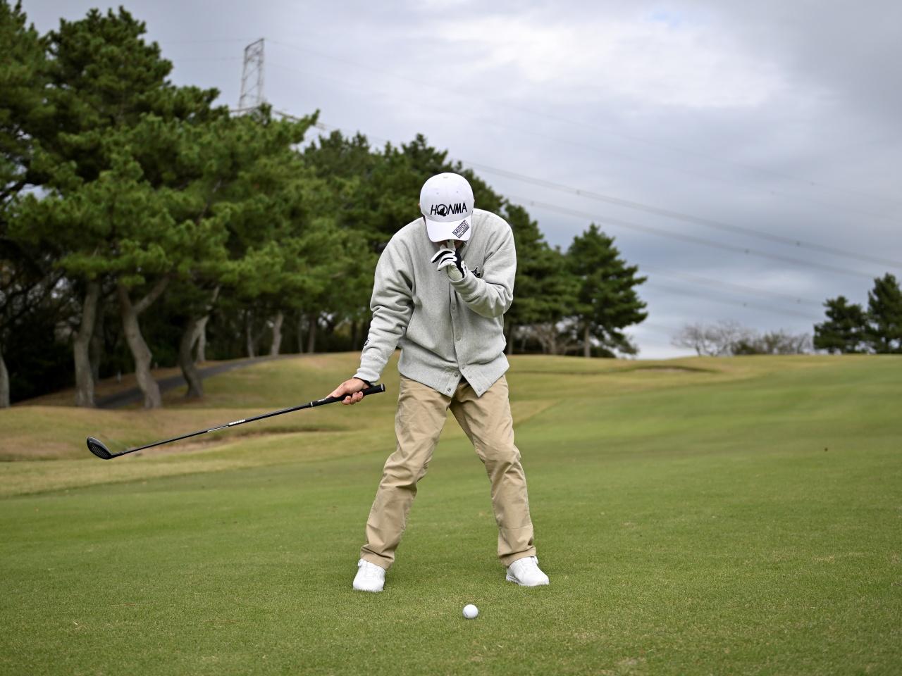 画像: おでこをうごかさない