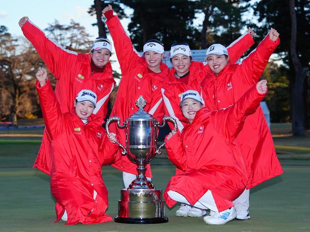 画像: 24年はJLPGAチームが圧勝。MVPには佐久間朱莉が選ばれた(撮影/姉崎正)