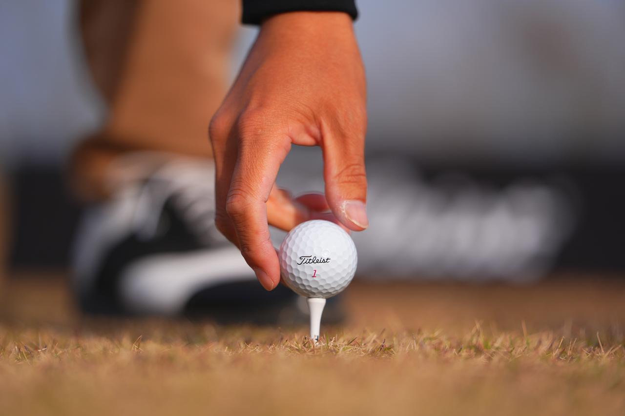 画像: ロングゲームでの強弾道が特徴の「プロV1x レフトダッシュ」