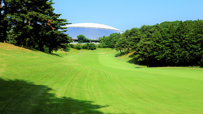 画像: 14番ホールパー5(提供:西武園ゴルフ場)