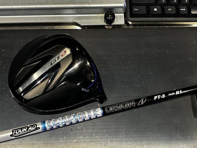 画像: 【三ヶ島かな スペック】ヘッド:GT2、ロフト:10度、スリーブポジション:A1(標準)、長さ:45インチ、シャフト:TOUR AD PT-5 R1