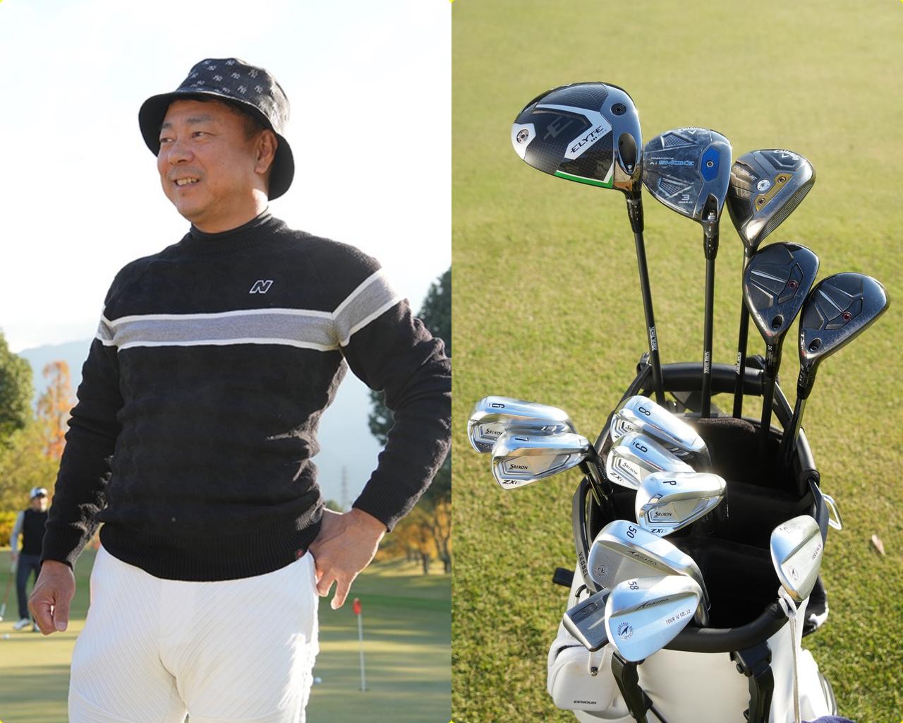 画像: 得意とする5Wはアスリート系を、3Wはやや精度が落ちるぶんやさしめのモデルを入れる。UTは操作性を重視するという