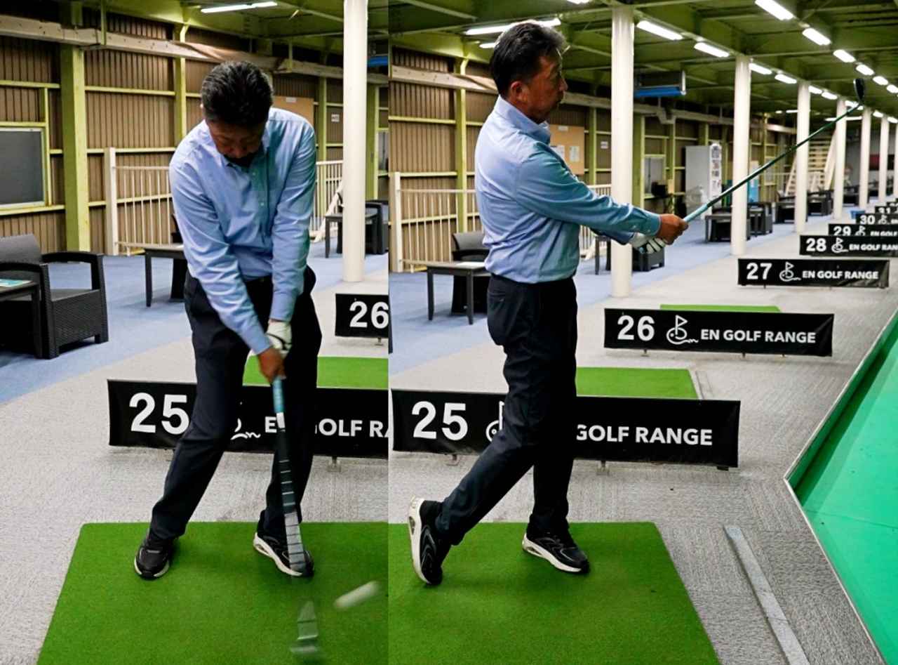 画像: 力まない、そしてマン振りしない。PWも7番アイアンもドライバーも同じ